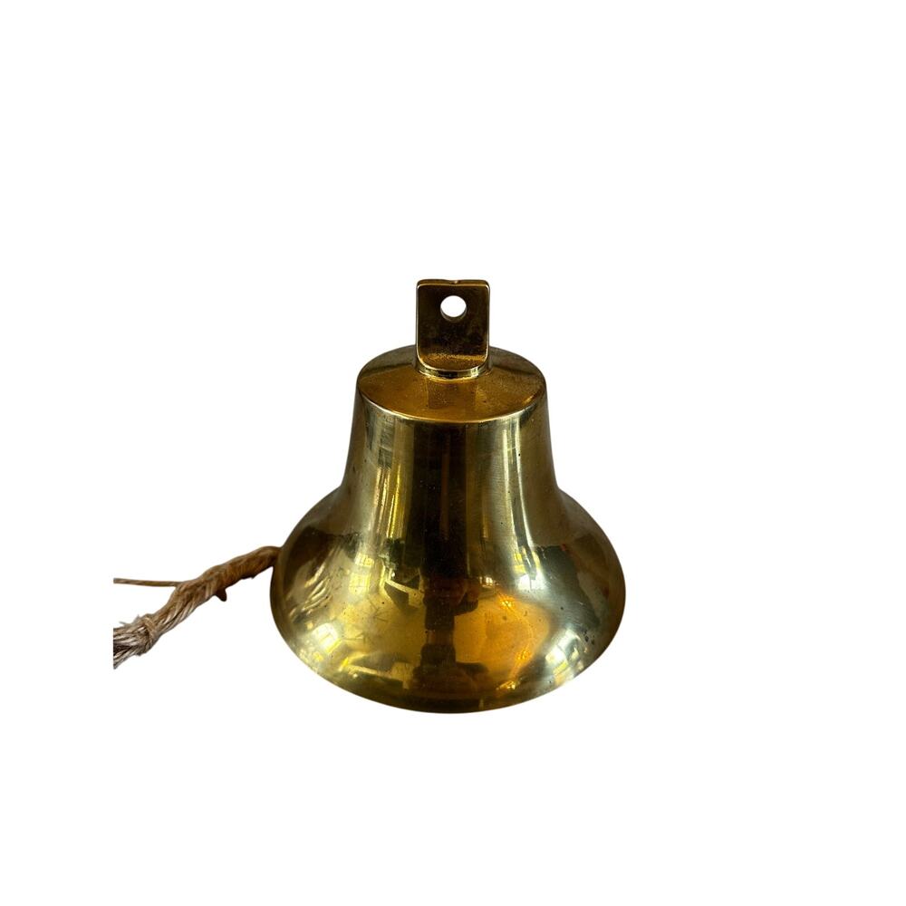 Vintage Brass Bell H6”
